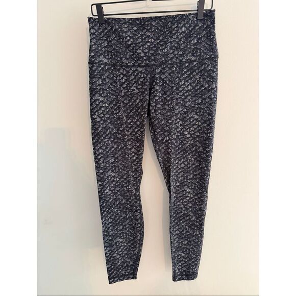 Lululemon High Times Pant (Nulux) Iridescent Multi Black Size 12 - Picture 5 of 11